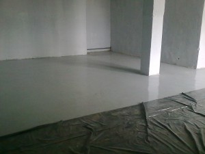 бетонный пол для помещений