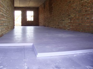 теплый бетонный пол в гараже