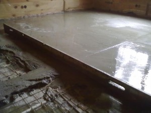 бетонные полы в доме