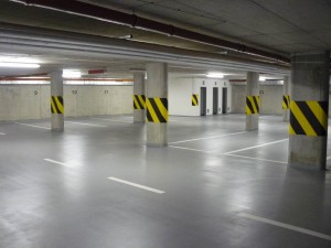 бетонный пол для парковки